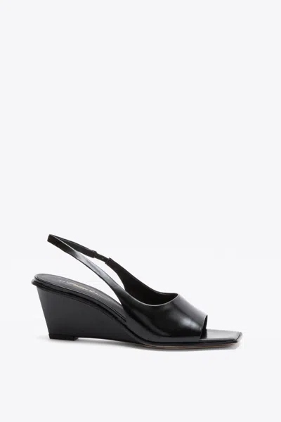 3.1 Phillip Lim Laura - 60mm Slingback Wedge Sandal In Black