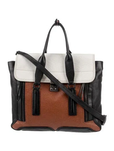 Pre-owned 3.1 Phillip Lim Leather Backpack In Black