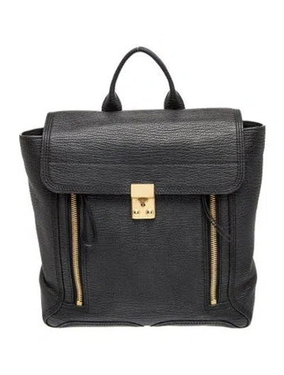 Pre-owned 3.1 Phillip Lim Leather Backpack In Black
