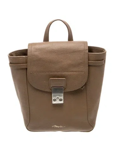 Pre-owned 3.1 Phillip Lim Leather Backpack In Brown