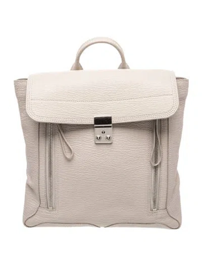 Pre-owned 3.1 Phillip Lim Leather Backpack In Neutral