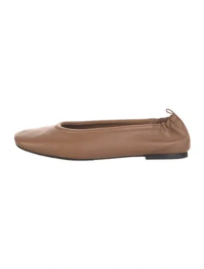 Pre-owned 3.1 Phillip Lim Leather Ballet Flats In Neutrals