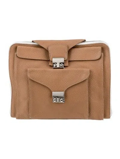 Pre-owned 3.1 Phillip Lim Leather Belt Bag In Neutral
