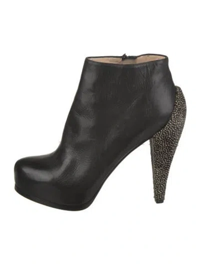 Pre-owned 3.1 Phillip Lim Leather Boots In Black