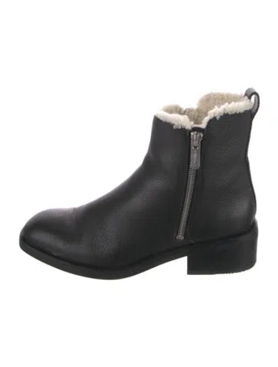 Pre-owned 3.1 Phillip Lim Leather Boots In Black