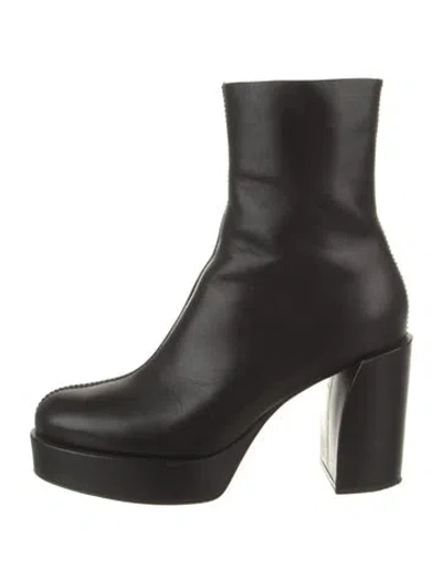 Pre-owned 3.1 Phillip Lim Leather Boots In Black