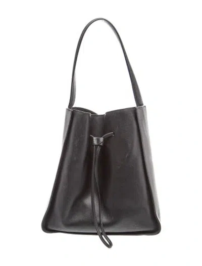 Pre-owned 3.1 Phillip Lim Leather Bucket Bag In Black