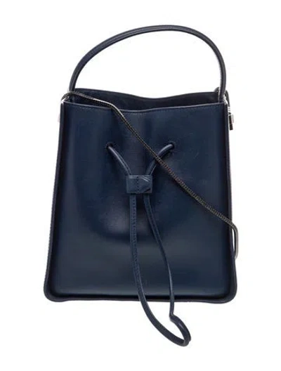 Pre-owned 3.1 Phillip Lim Leather Bucket Bag In Blue