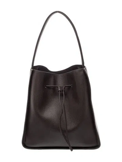 Pre-owned 3.1 Phillip Lim Leather Bucket Bag In Burgundy