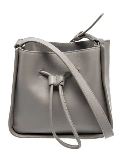 Pre-owned 3.1 Phillip Lim Leather Bucket Bag In Grey