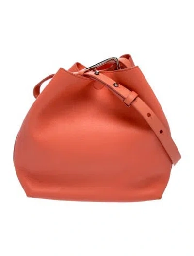 Pre-owned 3.1 Phillip Lim Leather Bucket Bag In Pink