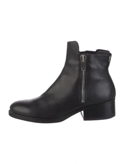 Pre-owned 3.1 Phillip Lim Leather Chelsea Boots In Black