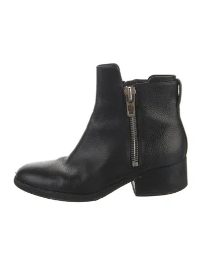 Pre-owned 3.1 Phillip Lim Leather Chelsea Boots In Black