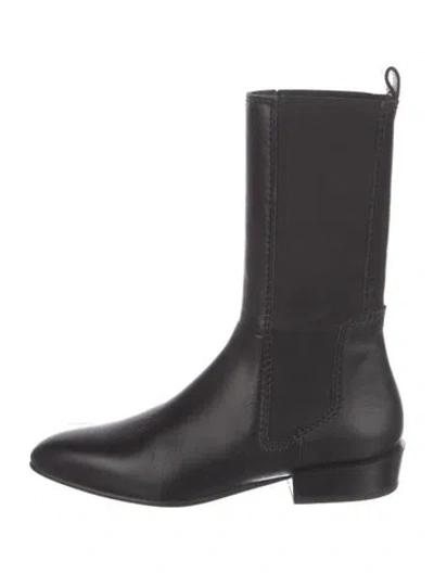 Pre-owned 3.1 Phillip Lim Leather Chelsea Boots In Black