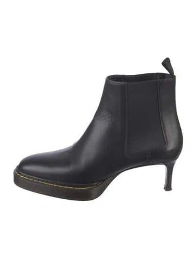 Pre-owned 3.1 Phillip Lim Leather Chelsea Boots In Black