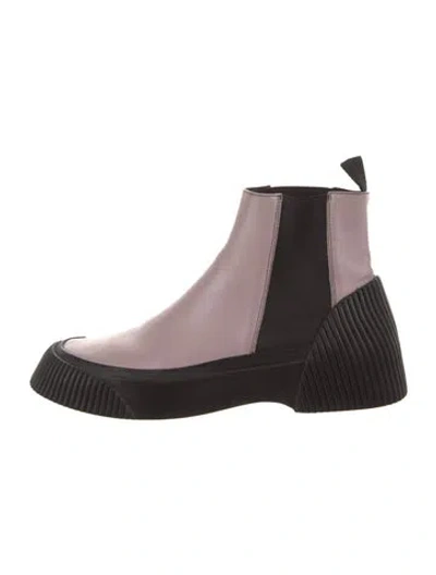 Pre-owned 3.1 Phillip Lim Leather Chelsea Boots In Black