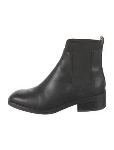 Pre-owned 3.1 Phillip Lim Leather Chelsea Boots In Black