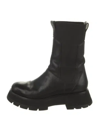 Pre-owned 3.1 Phillip Lim Leather Chelsea Boots In Black