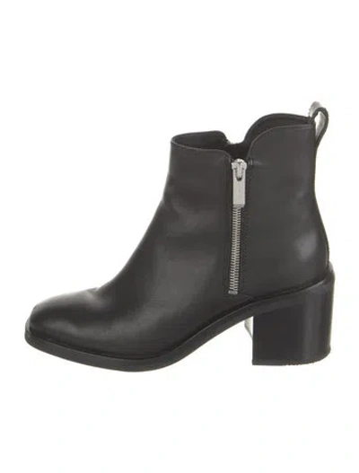 Pre-owned 3.1 Phillip Lim Leather Chelsea Boots In Black