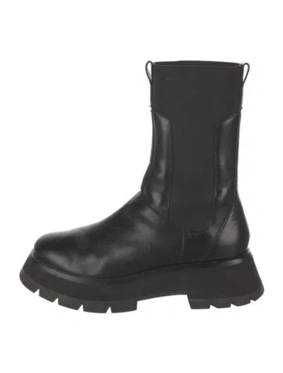 Pre-owned 3.1 Phillip Lim Leather Chelsea Boots In Black