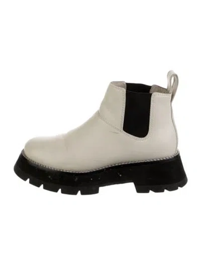 Pre-owned 3.1 Phillip Lim Leather Chelsea Boots In Neutral