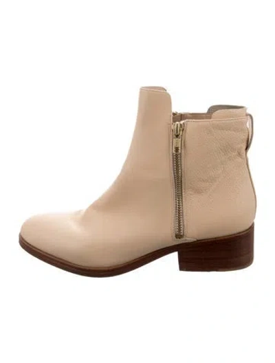 Pre-owned 3.1 Phillip Lim Leather Chelsea Boots In Neutrals
