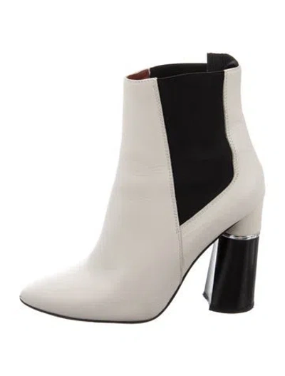 Pre-owned 3.1 Phillip Lim Leather Chelsea Boots In Neutrals