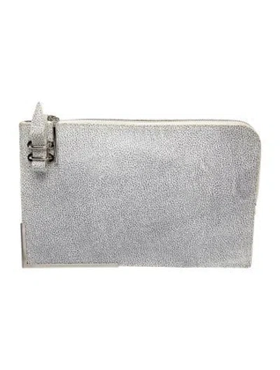 Pre-owned 3.1 Phillip Lim Leather Clutch In White