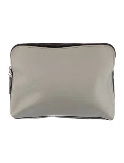 Pre-owned 3.1 Phillip Lim Leather Colorblock Cosmetic Bag In Yellow