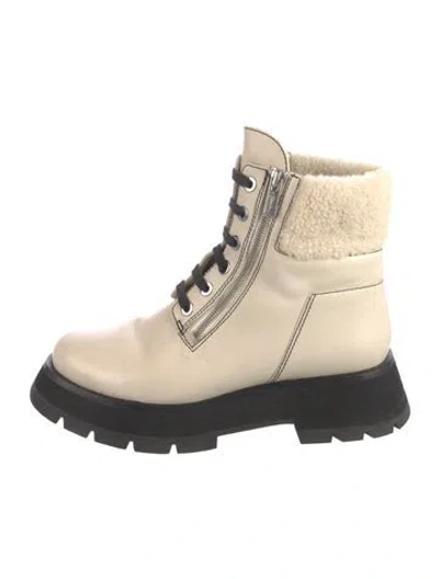 Pre-owned 3.1 Phillip Lim Leather Combat Boots