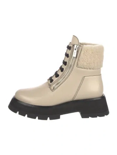 Pre-owned 3.1 Phillip Lim Leather Combat Boots