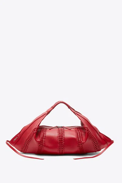 3.1 Phillip Lim Leather Craft Luna In Lipstick