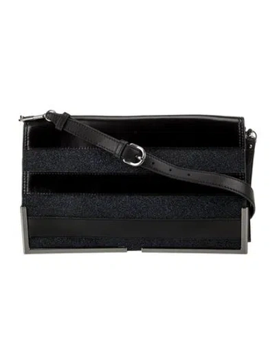 Pre-owned 3.1 Phillip Lim Leather Crossbody Bag In Black