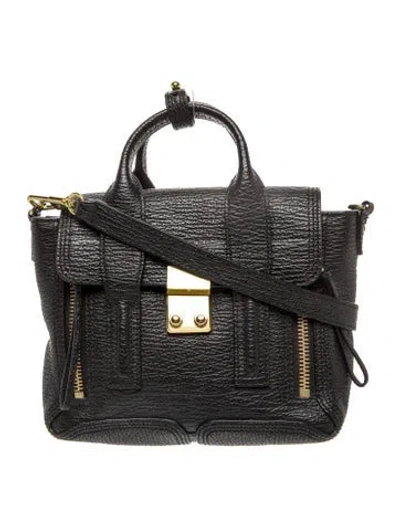 Pre-owned 3.1 Phillip Lim Leather Crossbody Bag In Black