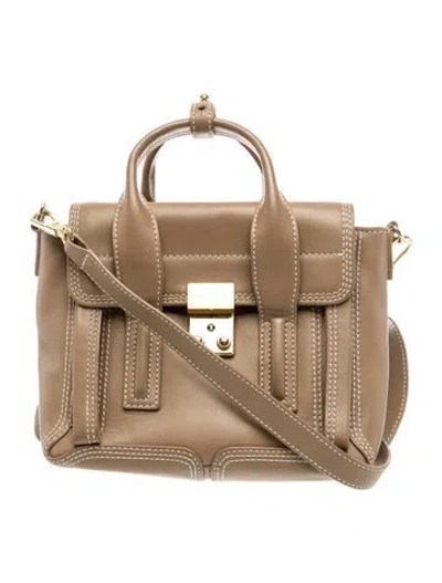Pre-owned 3.1 Phillip Lim Leather Crossbody Bag In Neutral