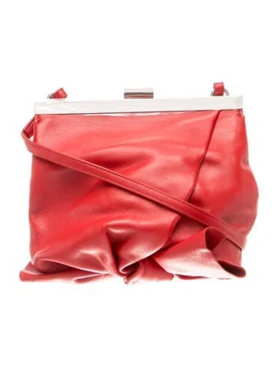 Pre-owned 3.1 Phillip Lim Leather Crossbody Bag In Red
