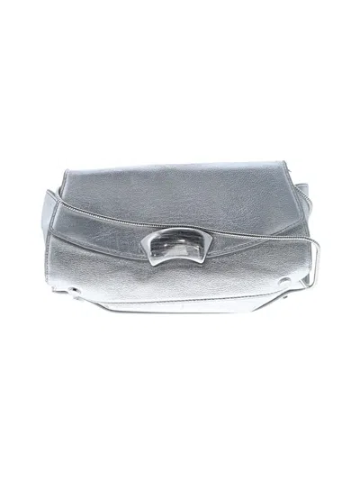 Pre-owned 3.1 Phillip Lim Leather Crossbody Bag In Silver