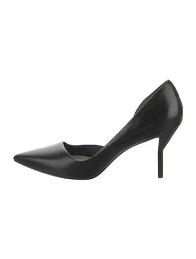 Pre-owned 3.1 Phillip Lim Leather D'orsay Pumps In Black