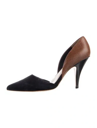 Pre-owned 3.1 Phillip Lim Leather D'orsay Pumps In Black