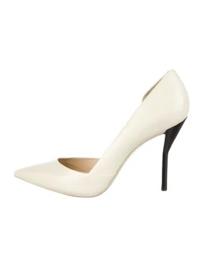 Pre-owned 3.1 Phillip Lim Leather D'orsay Pumps In Neutral
