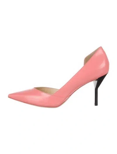 Pre-owned 3.1 Phillip Lim Leather D'orsay Pumps In Pink