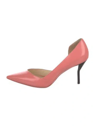 Pre-owned 3.1 Phillip Lim Leather D'orsay Pumps In Pink