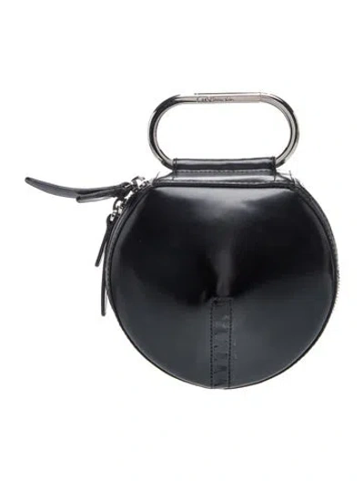 Pre-owned 3.1 Phillip Lim Leather Evening Bag In Black