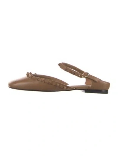 Pre-owned 3.1 Phillip Lim Leather Flats In Brown