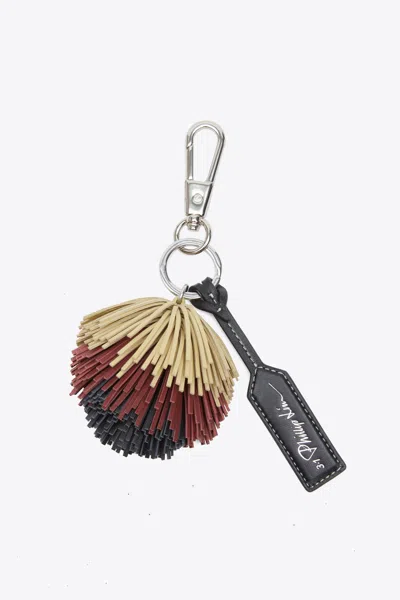 3.1 Phillip Lim Leather Fringe Hanabi Key Fob In Multi