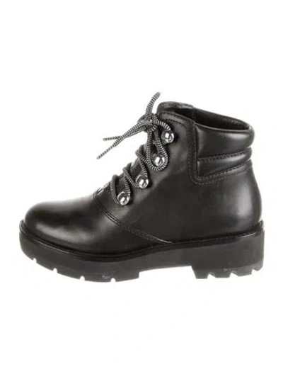 Pre-owned 3.1 Phillip Lim Leather Lace-up Boots In Black