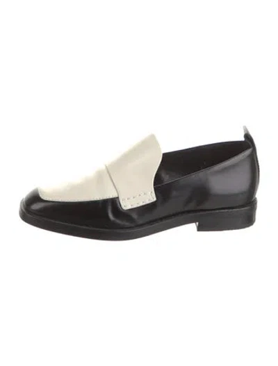 Pre-owned 3.1 Phillip Lim Leather Loafers In Black
