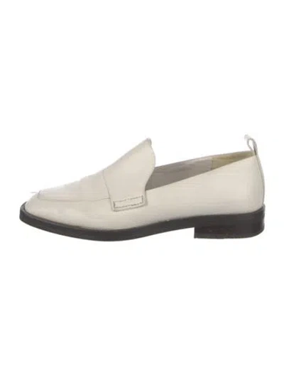 Pre-owned 3.1 Phillip Lim Leather Loafers In White