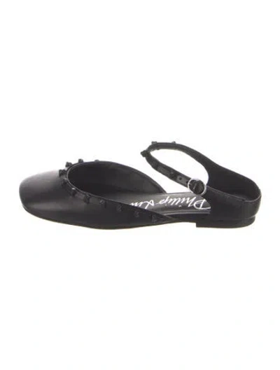 Pre-owned 3.1 Phillip Lim Leather Mary Jane Flats In Blue