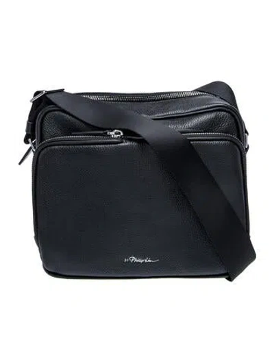 Pre-owned 3.1 Phillip Lim Leather Messenger Bag In Black